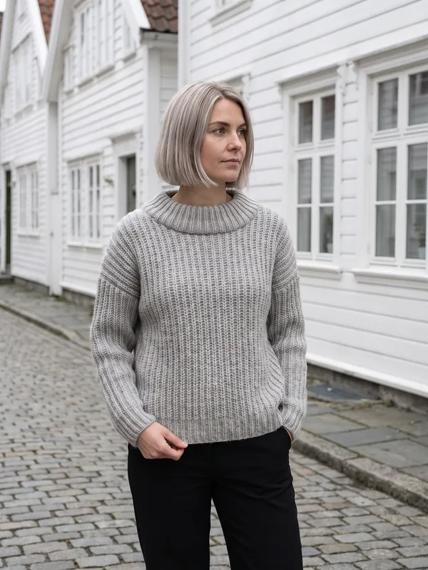 Patentgenser i fargen Grå, i bruk
